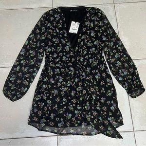 ZARA Floral ShirtDress